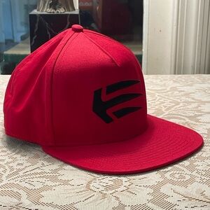 Etnies Joslin Cap SnapBack Hat Red/Black NWT One Size